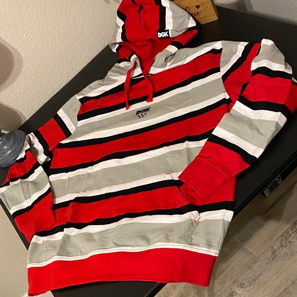 DGK Striped Hoodie - Picture 1 of 7